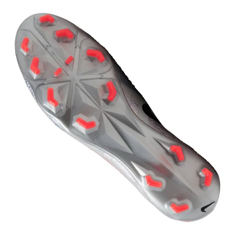 Nike Phantom Vnm Elite Fg M AO7540-906 futballcipő szürke ezüst 2