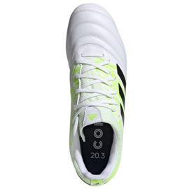 Adidas Copa 20.3 Fg M G28553 futballcipő sokszínű fehér 2