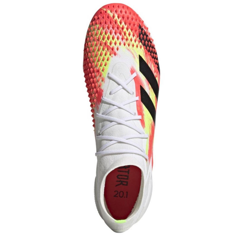Adidas Predator Dracon 20.1 Fg M EG1599 futballcipő sokszínű fehér 2