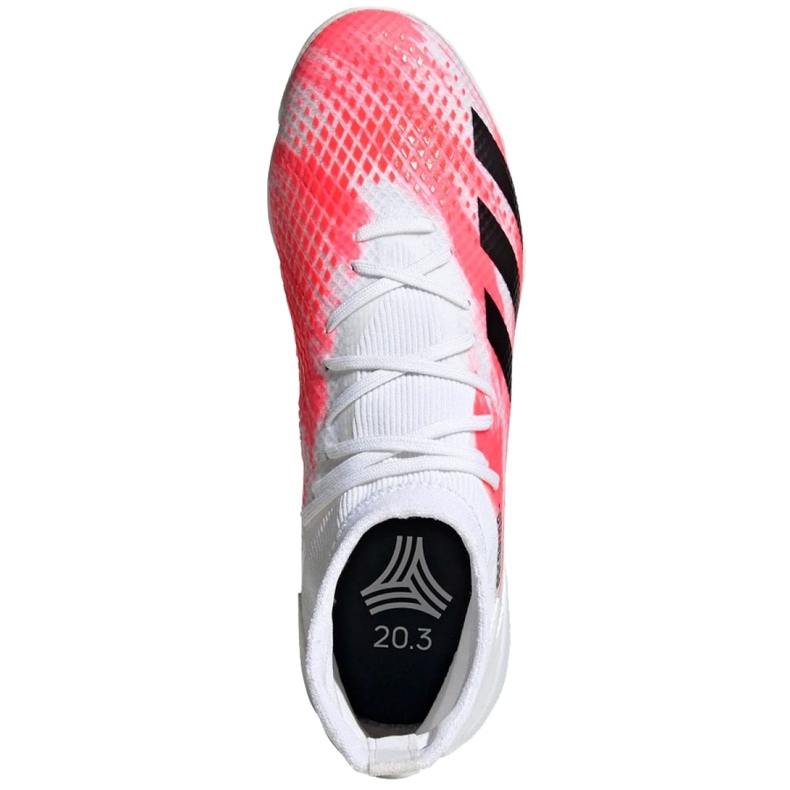 Adidas Predator 20.3 Tf M EG0913 futballcipő sokszínű fehér 1