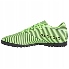 Adidas Nemeziz 19.4 Tf M FV3317 futballcipő sokszínű zöld 1