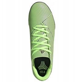 Adidas Nemeziz 19.4 Tf M FV3317 futballcipő sokszínű zöld 2
