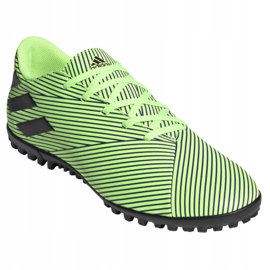 Adidas Nemeziz 19.4 Tf M FV3317 futballcipő sokszínű zöld 3
