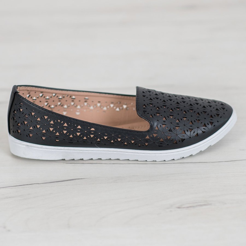 Renda Kényelmes áttört urak fekete 2