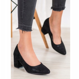 W. Potocki Klasszikus magas sarkú cipő fekete 1