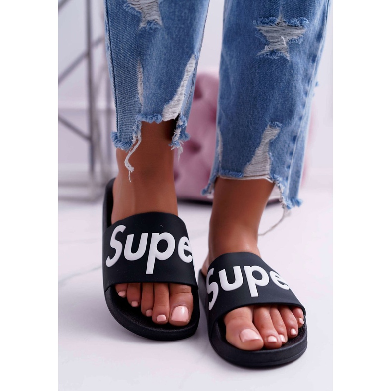 SEA Női fekete papucs Super Losaria 2