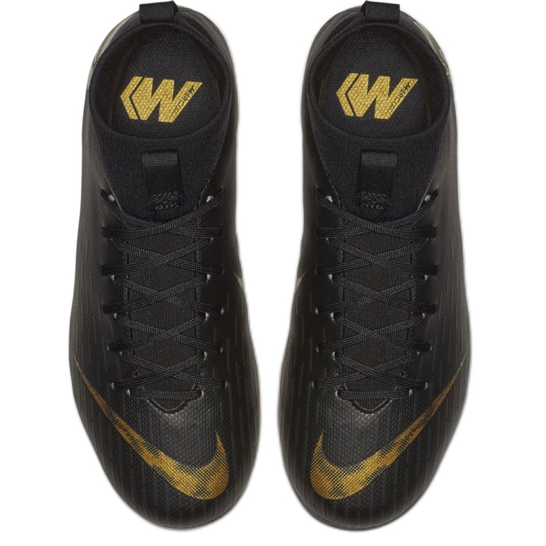 Nike Mercurial Superfly 6 Academy Mg Jr AH7337-077 futballcipő fekete 2