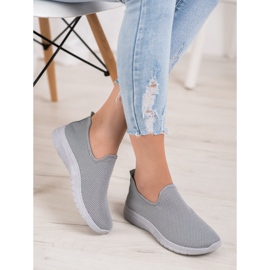 Super Mode Csúsztatható sportcipő szürke 1