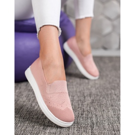 Via Giulia  Slipons a platformon rózsaszín 1