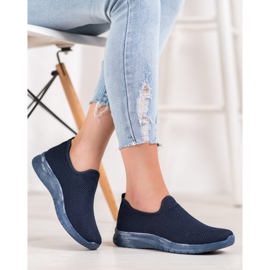 Super Mode Csúsztatható sportcipő sötétkék kék 1 Super Mode Csúsztatható sportcipő sötétkék kék 1