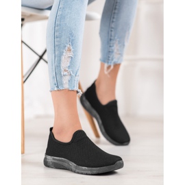 Super Mode Csúsztatható sportcipő fekete 2