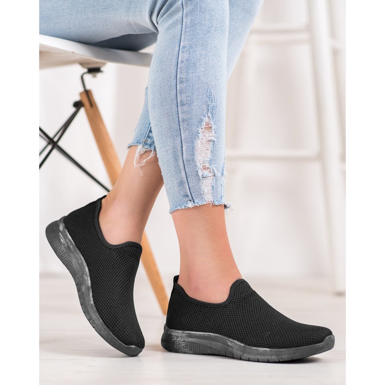 Super Mode Csúsztatható sportcipő fekete 1