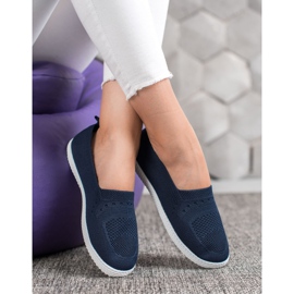Via Giulia  Navy blue Slipons kék 1