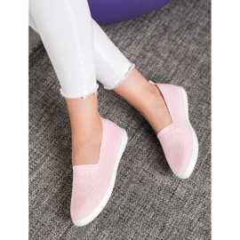 Via Giulia  Rózsaszín Slipons 1