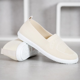 Via Giulia  Bézs színű Slipons 1