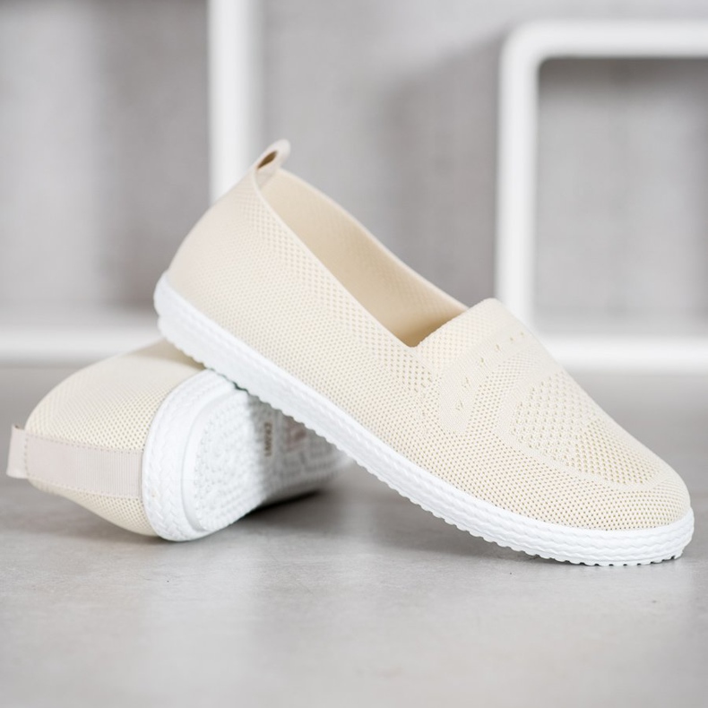 Via Giulia  Bézs színű Slipons 1