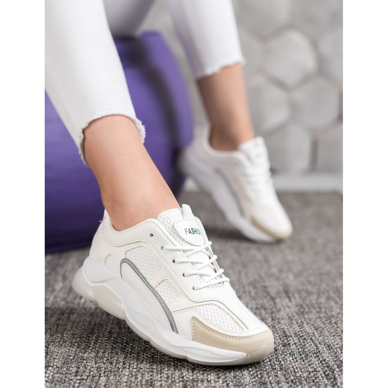 Via Giulia  Cipők csillogó divatgal fehér 1