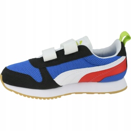 Puma R78 V Ps Jr 373617-03 fehér fekete piros kék 1