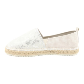 Big Star Nagy csillag espadrilles 274A514 ezüst szürke 3
