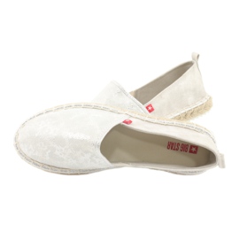 Big Star Nagy csillag espadrilles 274A514 ezüst szürke 6