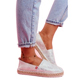 Big Star Nagy csillag espadrilles 274A514 ezüst szürke 1