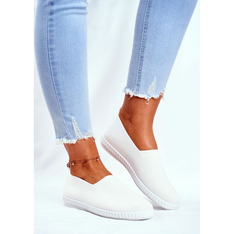 Női tornacipő Slip-on cipők Fehér Grigio 1