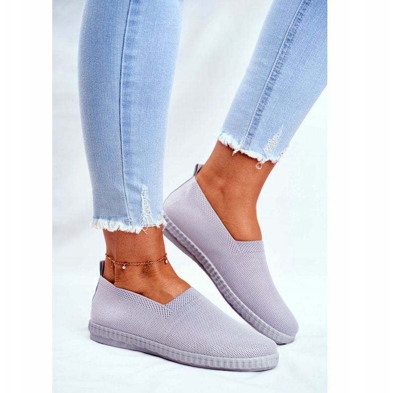 PS1 Női cipők Csúszós cipők Szürke Grigio 2