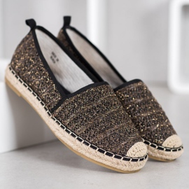 Seastar Textil espadrillák bézs fekete 1