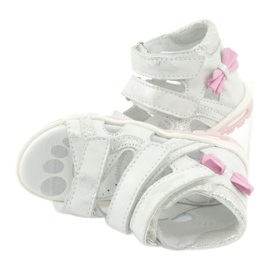 Ren But Ren Shoe szandál íj 1489 fehér ezüsttel ellátott Ren, de 1