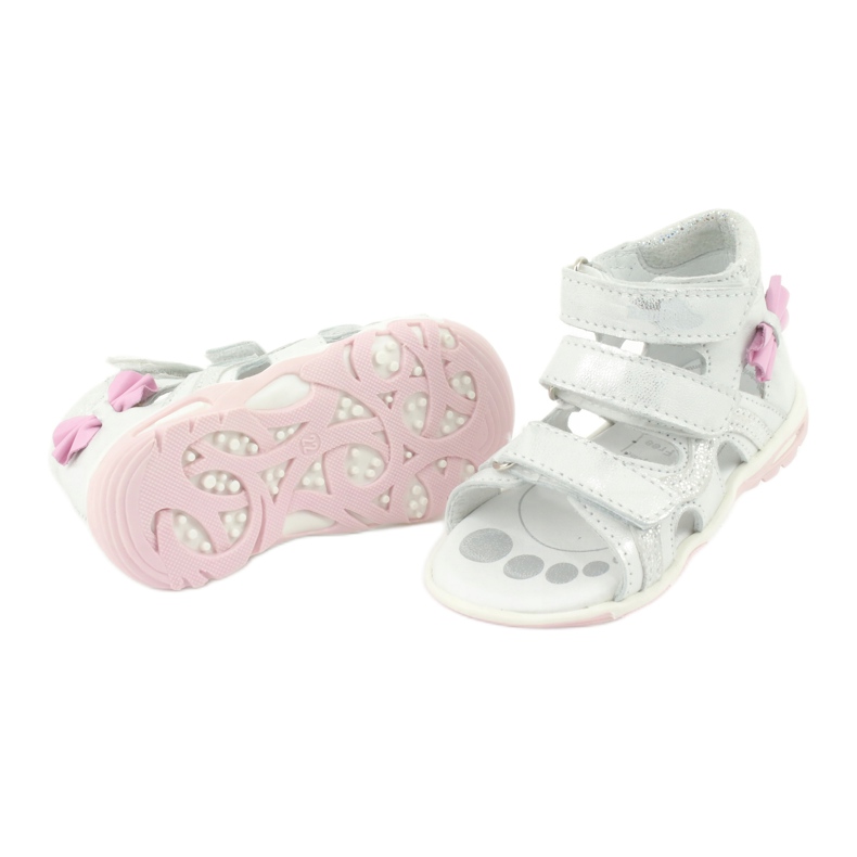 Ren But Ren Shoe szandál íj 1489 fehér ezüsttel ellátott Ren, de 4