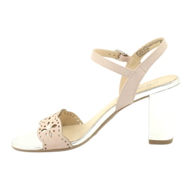 Caprice szandál női cipő 28303 sokszínű rózsaszín 1