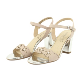 Caprice szandál női cipő 28303 sokszínű rózsaszín 4