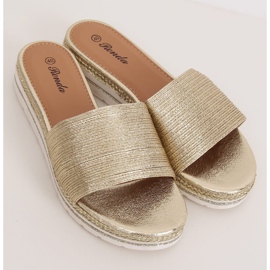 Arany női aranypapucs 222-32 Arany aranysárga 1