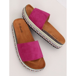 Ibolya női papucs BQ-50 Rose Red lila 1