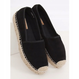 Fekete női espadrilles JH90P Black 2