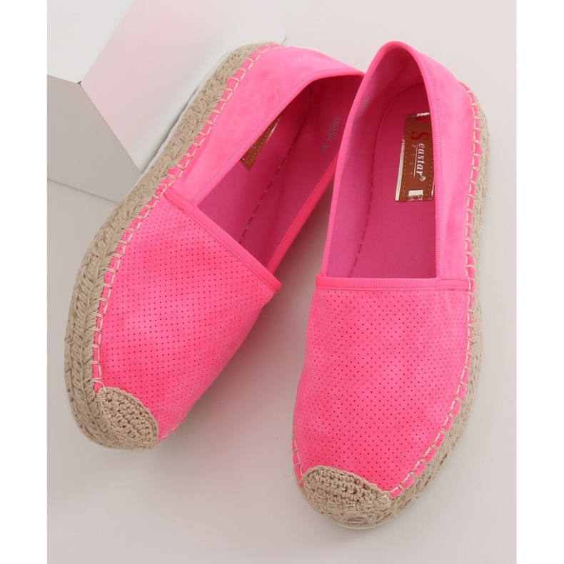 Rózsaszín espadrilles JH90P Flu Fuchsia 1