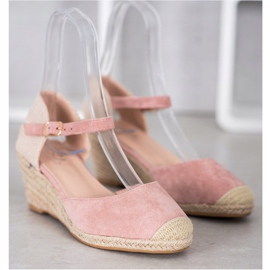 Small Swan Ék -espadrillák rózsaszín 1