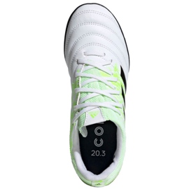 Adidas Copa 20.3 Tf Jr EF1921 futballcipő fehér sokszínű 2