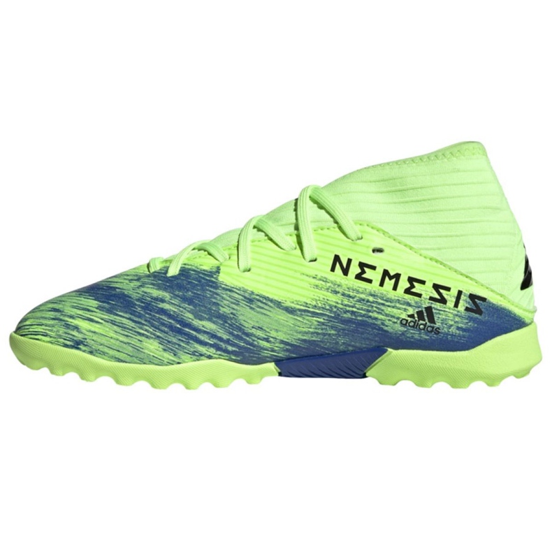 Adidas Nemziz 19.3 Tf Jr FV4006 futballcipő sokszínű zöld 1 Adidas Nemziz 19.3 Tf Jr FV4006 futballcipő sokszínű zöld 1
