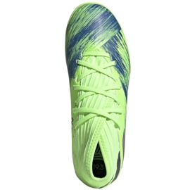 Adidas Nemziz 19.3 Tf Jr FV4006 futballcipő sokszínű zöld 2 Adidas Nemziz 19.3 Tf Jr FV4006 futballcipő sokszínű zöld 2