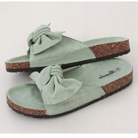 Menta 10-218 Zöld parafa talp sokszínű 1 Menta 10-218 Zöld parafa talp sokszínű 1