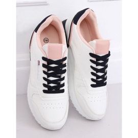 Fehér női sportcipő BK938 WHITE / NAVY sötétkék 2