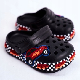 Giolan Gyermek Foam Crooks Black Road Racing fekete piros 1