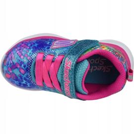Skechers Wavy-Lites Jr 81385N-MLT sokszínű zöld 2