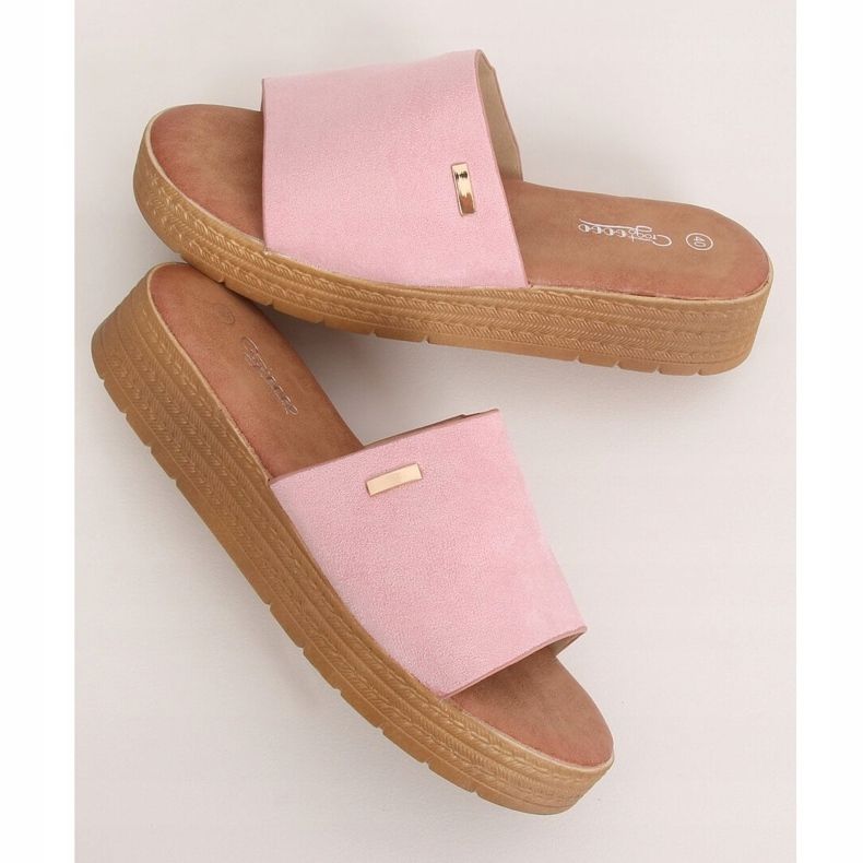 Rózsaszín női rózsaszín papucs G-576 Pink 1
