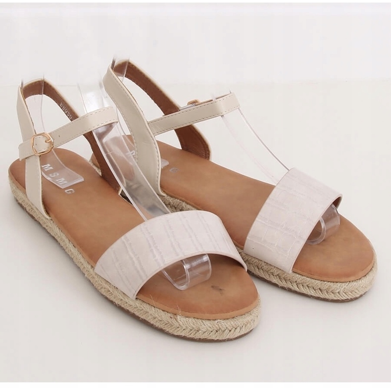 Szandál espadrilles WH939 Bézs 1 Szandál espadrilles WH939 Bézs 1