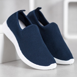 SHELOVET Sport Slip On Cipő kék 2
