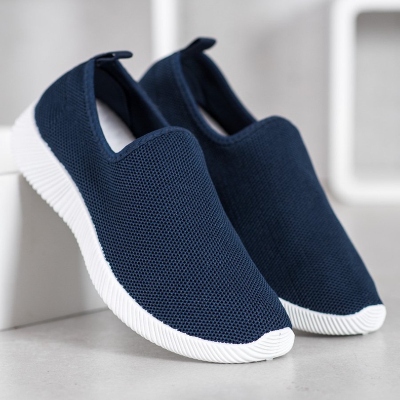 SHELOVET Sport Slip On Cipő kék 2