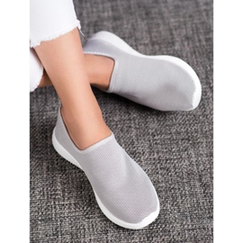 SHELOVET Sport Slip On Cipő szürke 1