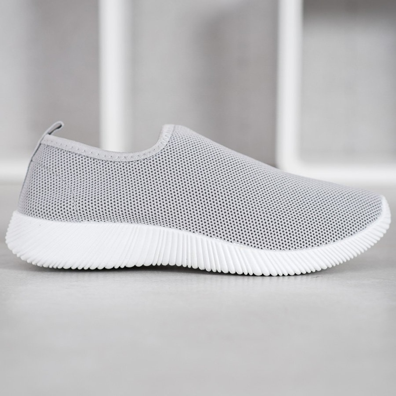 SHELOVET Sport Slip On Cipő szürke 2
